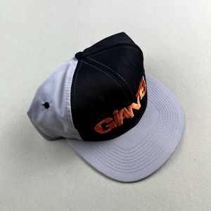 Vintage San Francisco Giants Hat Cap Snapback Black Gray Coca Cola Baseball MLB
